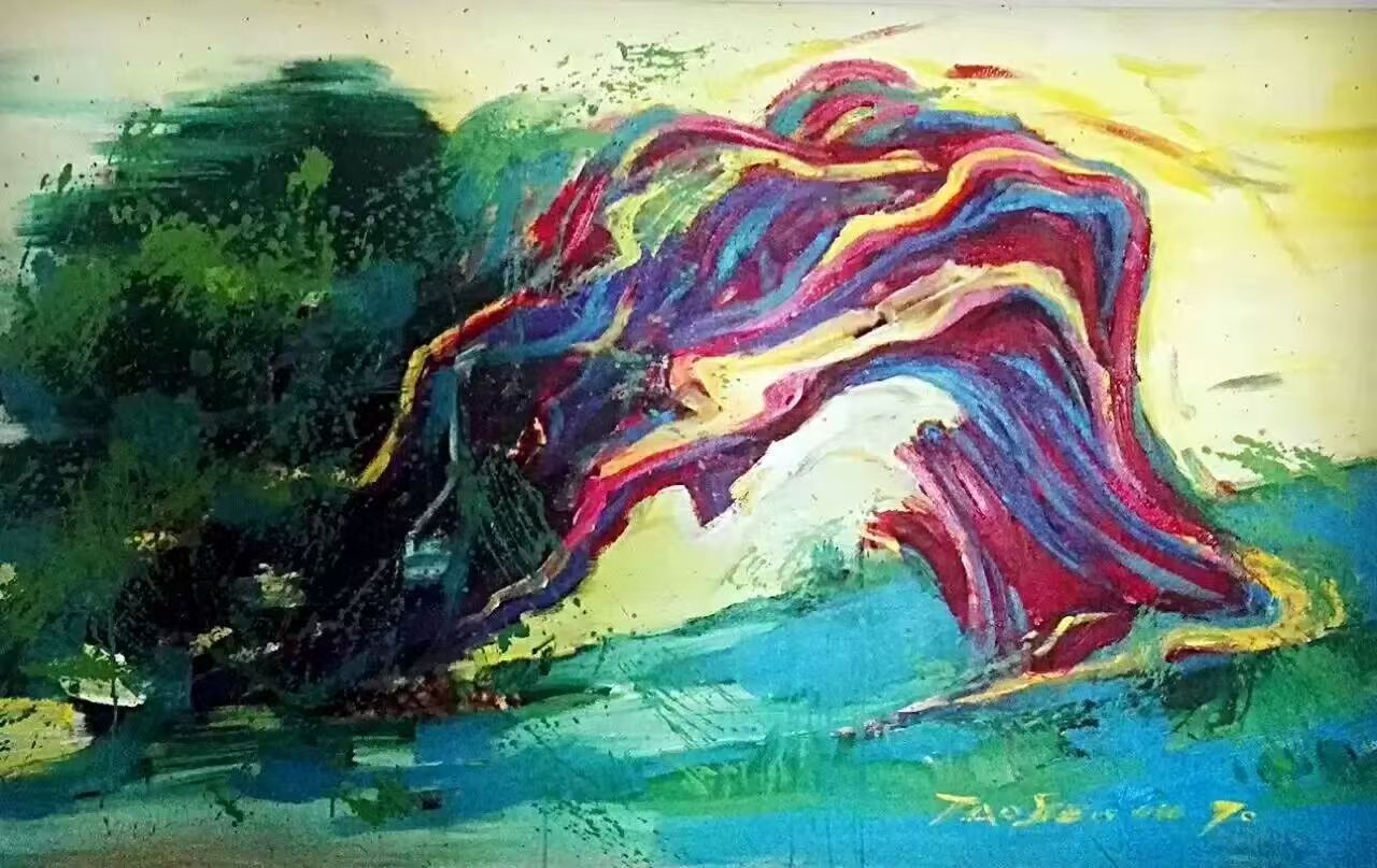 汪韬绘画作品《无题 02》