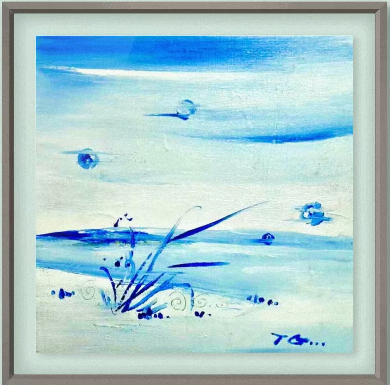 汪韬作品《兰草系列》